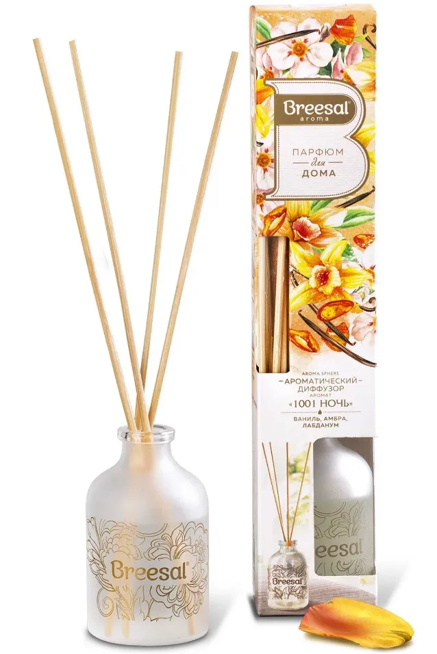 BREESAL диффузор ароматический аromа sphere 1001 ночь 40мл