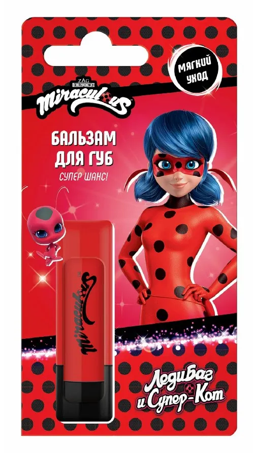 MIRACULOUS Леди Баг бальзам д/губ 3,5г