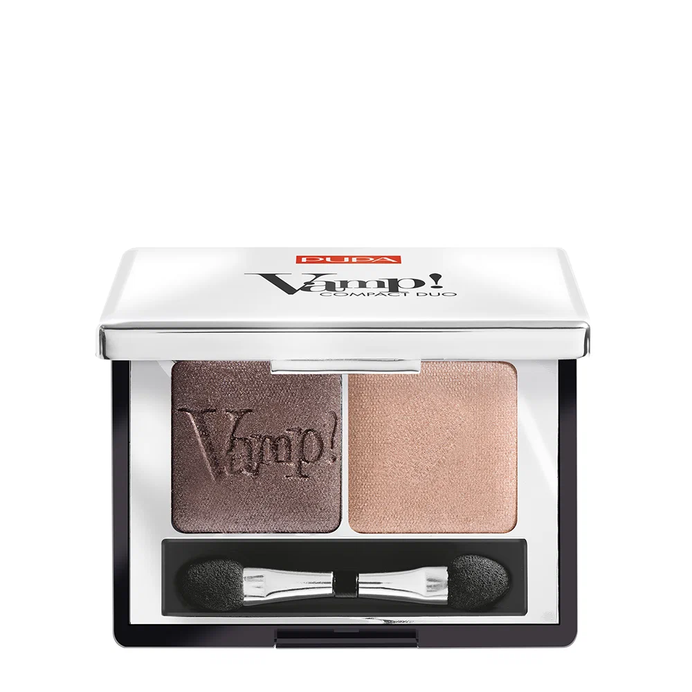 PUPA тени д/век компактные двойные vamp!duo т.004
