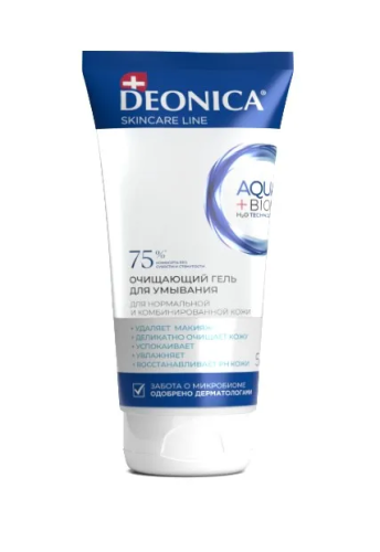 DEONICA гель д/умывания очищающий 5в1 160мл
