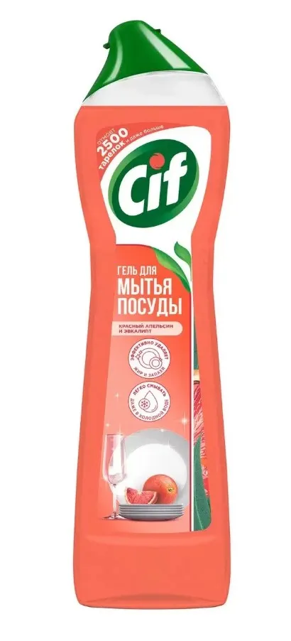 СИФ средство д/мытья посуды красный апельсин и эвкалипт 500мл
