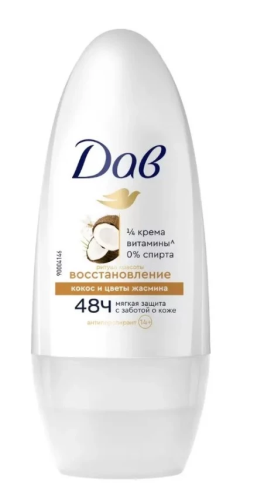 ДАВ антиперспирант жен. dogma coconut 50мл ролл