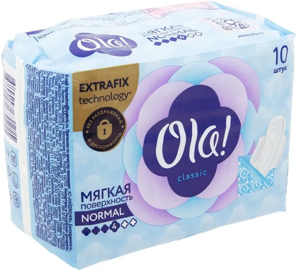 OLA прокладки classic normal 10шт