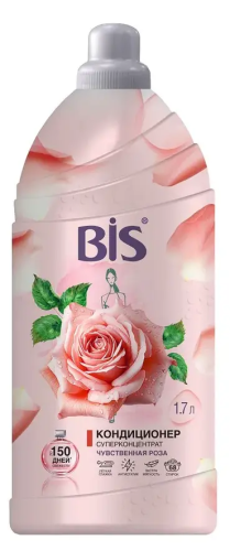 BIS кондиционер д/белья концентрат чувственная роза 1700мл (4)
