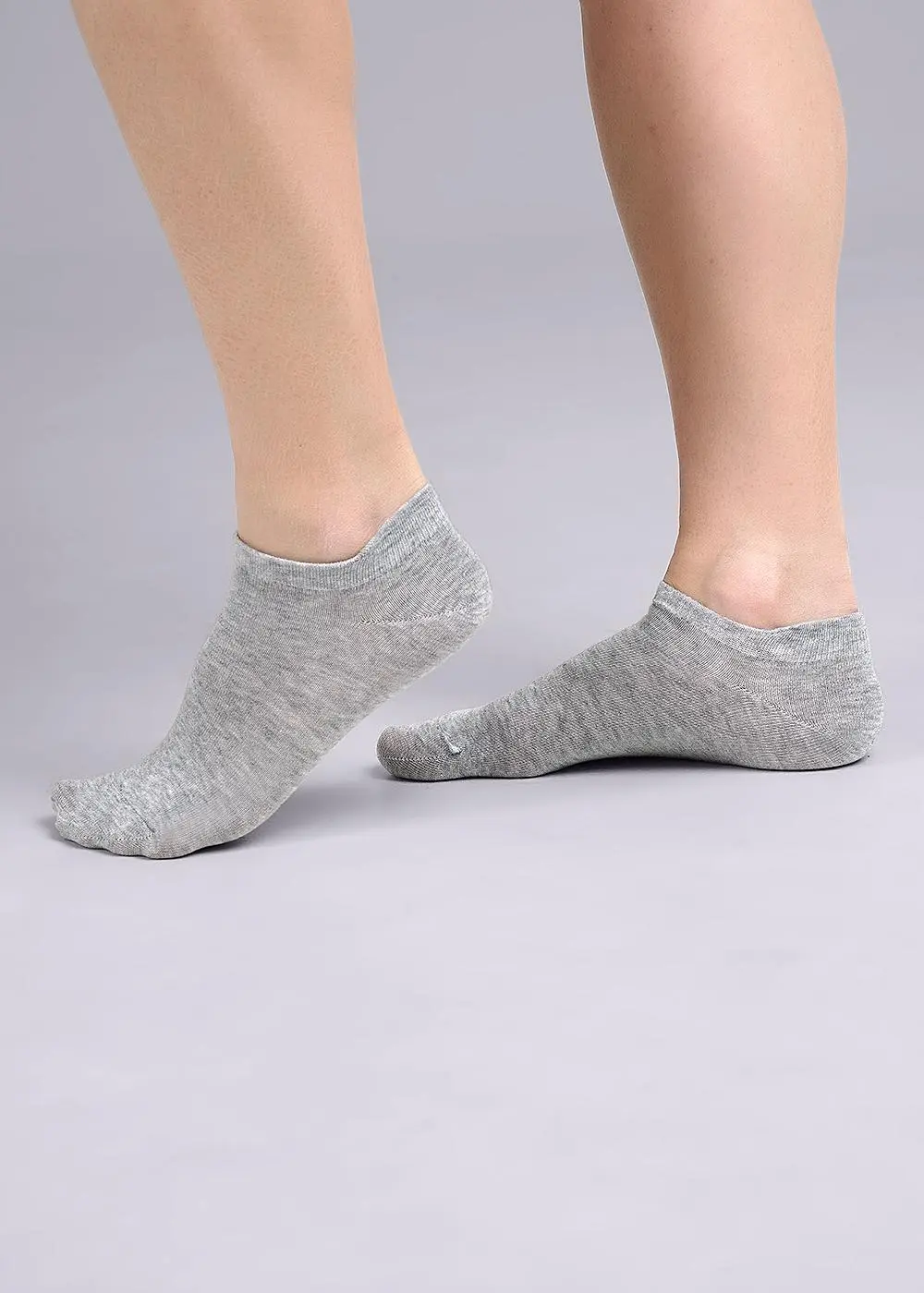 CLEVER носки женские Д202 меланж серый р.23