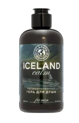 PLANETA ORGANICA набор подарочный д/мужчин Iceland calm: шампунь 250мл,гель д/душа 250мл