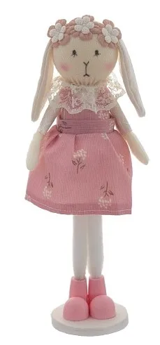 Фигурка декоративная зайка 7*5*20см 795539