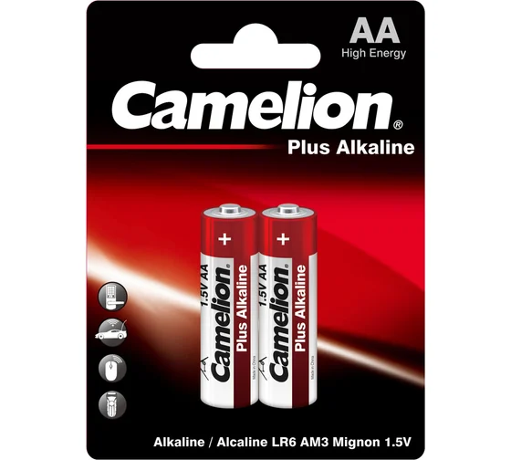 CAMELION батарейка plus alkaline LR6  BL-2