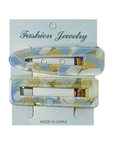 Заколка-прищепка 6,5*2см 2шт EL230614