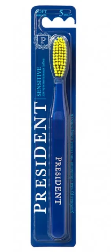 PRESIDENT щетка зубная sensitive 5мил 4902.01