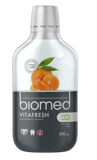 BIOMED ополаскиватель д/полости рта vitafresh 500мл