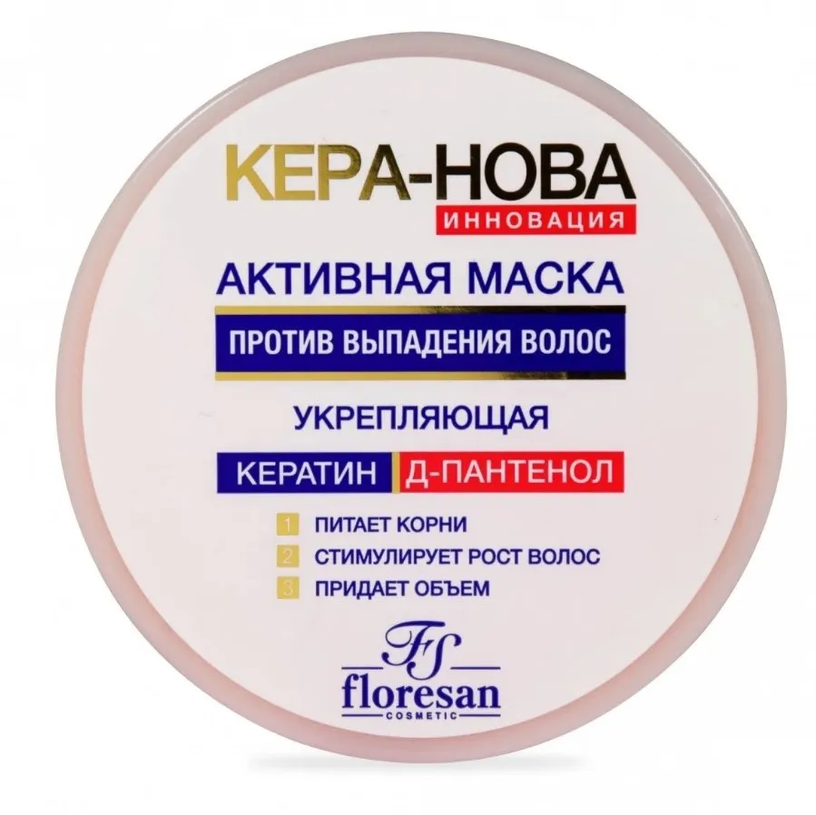 KERA-NOVA маска д/волос активная против выпадения волос 450мл Ф208