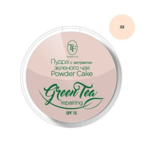 TRIUMPH пудра д/лица с экстрактом зеленого чая т.02