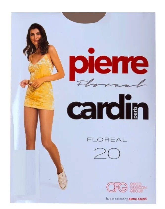 PIERRE CARDIN колготки женские floreal 20 visone р.4