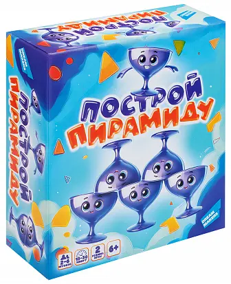 Игра детская комнатная построй пирамиду 2532C