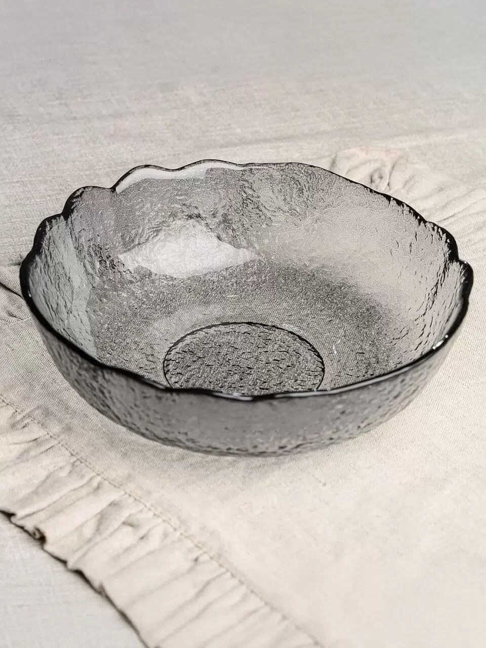 ДЕКОСТЕК салатник графит 16,5см 5817/1-Н7