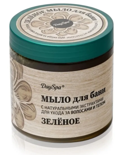 DAY SPA мыло д/бани зеленое 500мл