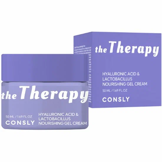 CONSLY гель-крем питательный с гиалуроновой кислотой и лактобактериями 50мл
