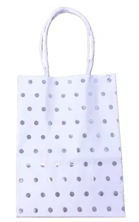 Пакет подарочный бумажный Крапинка 15*11*6см EL231106312