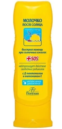 ФЛОРЕСАН молочко п/солнца от ожогов 125мл Ф-107
