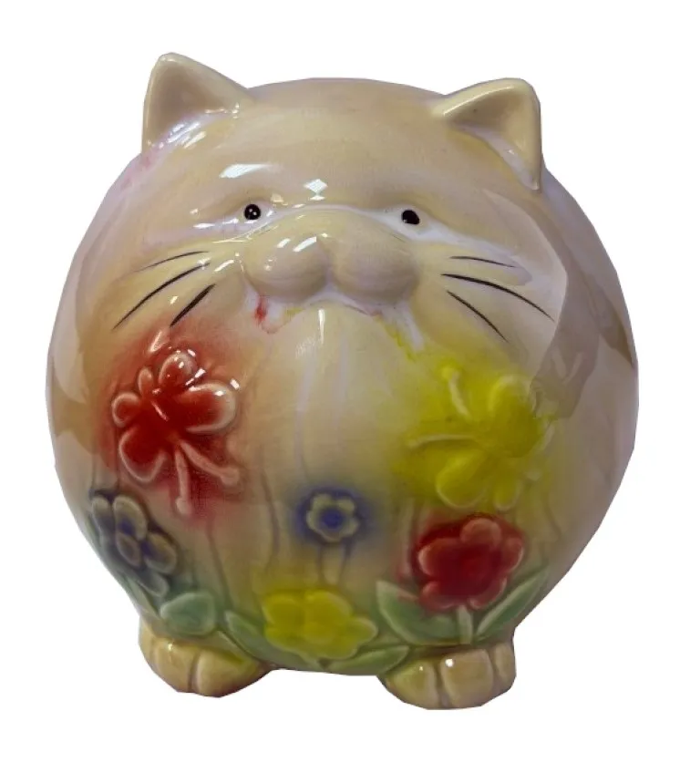 Копилка Котик/свинка 12*10см EJ25472