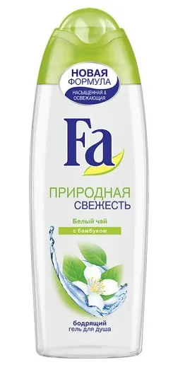 FA гель д/душа природная свежесть белый чай и бамбук 250мл