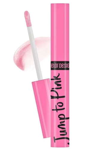 BELOR DESIGN блеск д/губ меняющий цвет jump to pink_