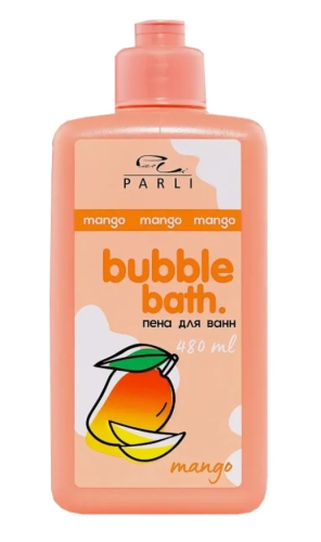 PARLI COSMETICS пена д/ванн серии bubble bath mango 480мл