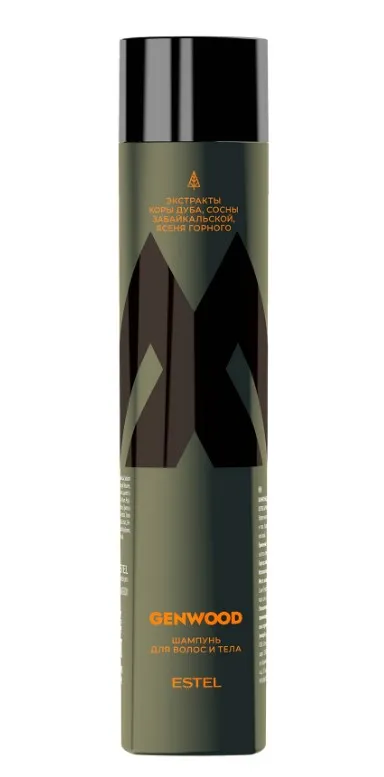 ESTEL Alpha Genwood шампунь д/волос и тела 300мл