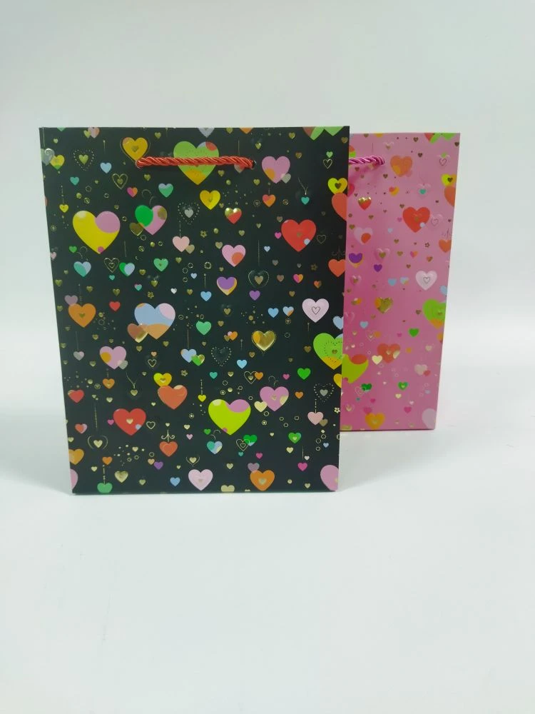 Пакет подарочный 18*23*8 Сердечки EJ25333