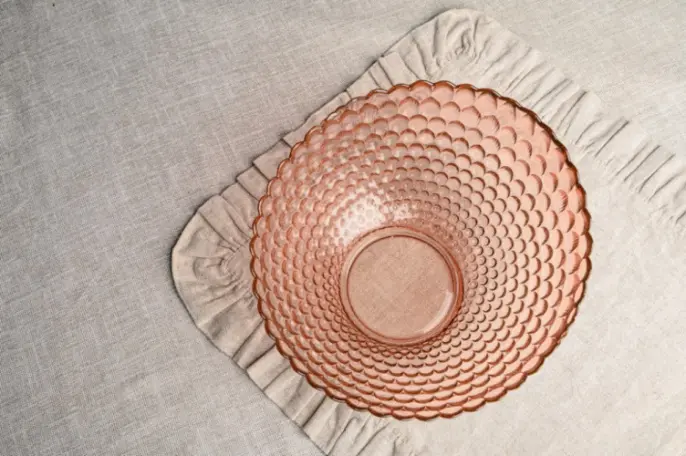 ДЕКОСТЕК салатник пудра 23см 5811/1-Н7