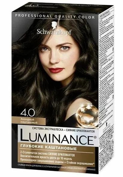 LUMINANCE краска д/волос т.4.0 холодный каштановый