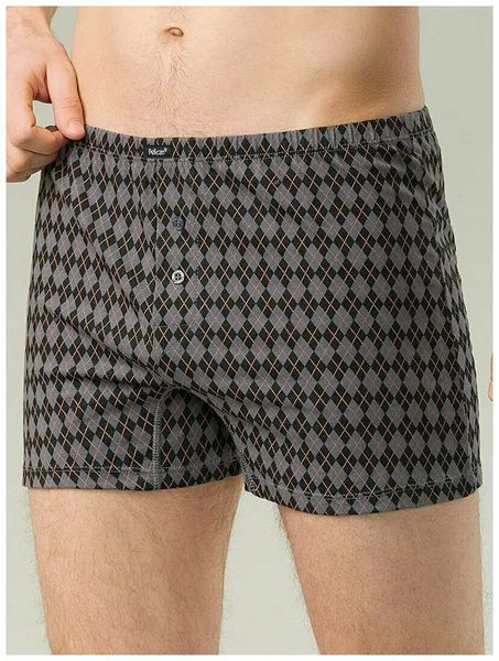 PELICAN трусы мужские MUB6863 т.серый р.M