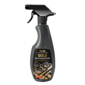 SANITA средство чистящее мгновенного действия жироудалитель gold курок  500мл