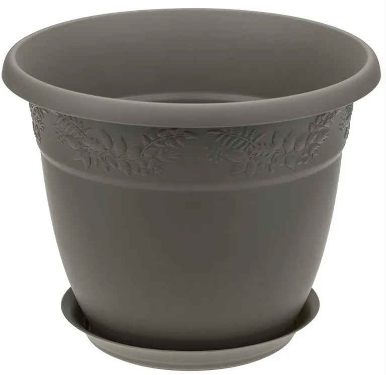 Кашпо рябина цв.французский серый с/п 2,3л М3054/32