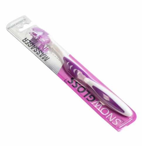 SNOW GLOSS щетка зубная massager средней жесткости