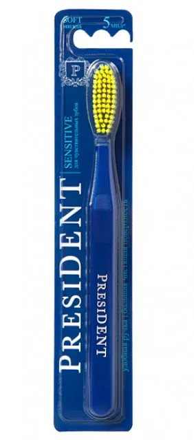 PRESIDENT щетка зубная sensitive 5мил 4902.01
