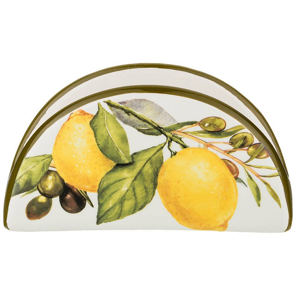 LEFARD Лемон три салфетница 13,5*4СМ. 358-1572