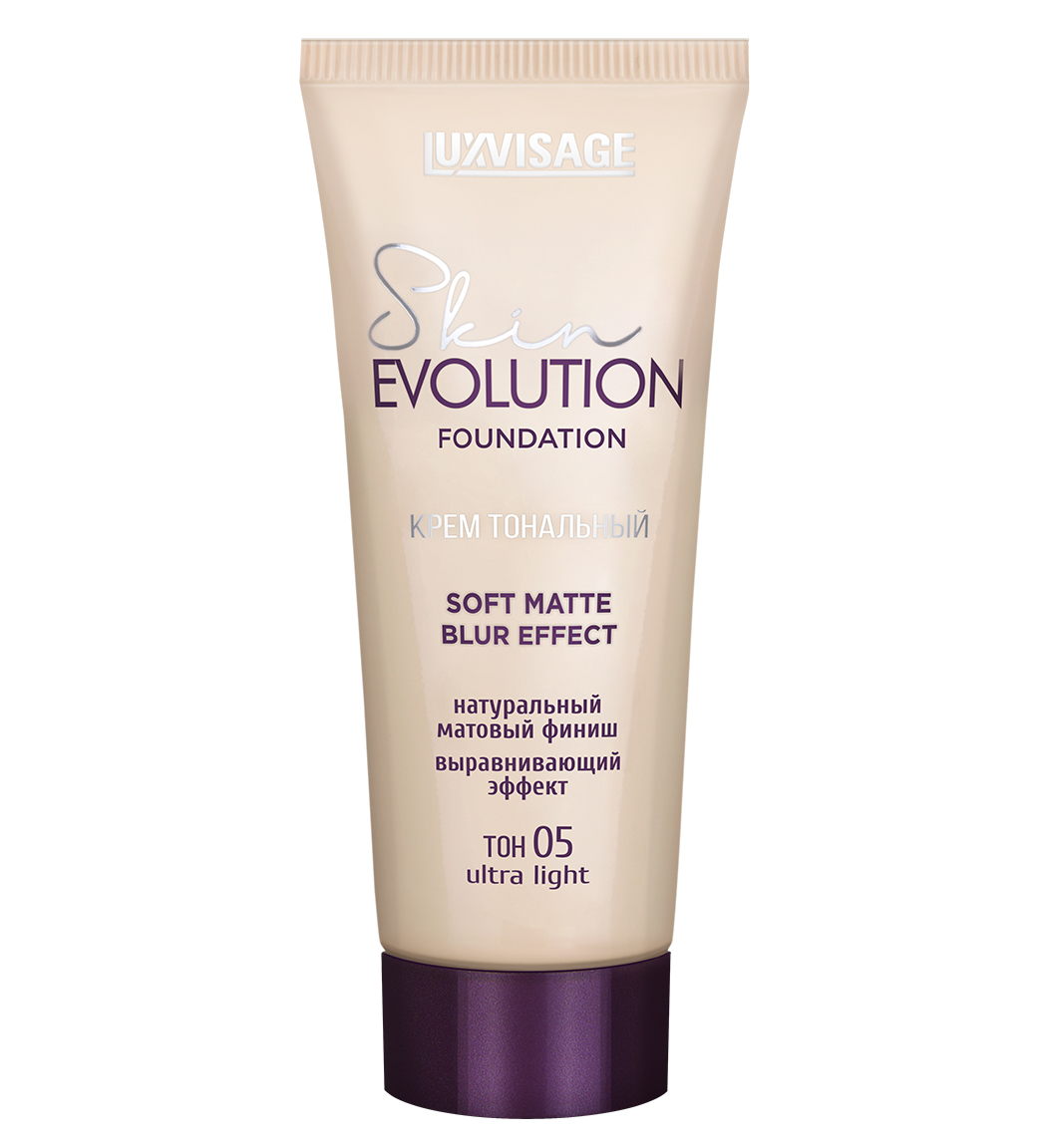 LUXVISAGE крем тональный skin evolution soft matte blur effect т.05