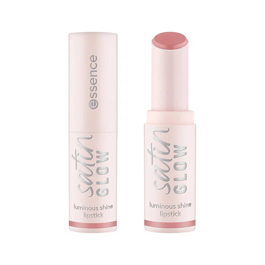 ESSENCE помада д/губ satin glow luminous shine lipstick т.02