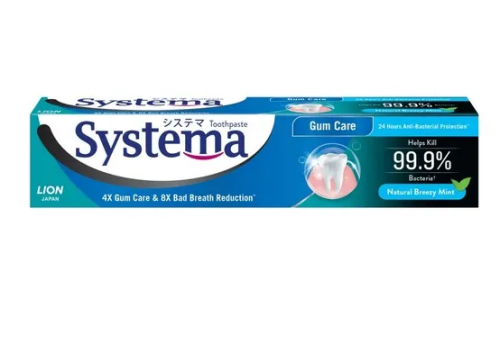 LION паста зубная systema мятный аромат 160г