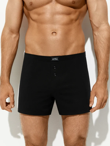 OMSA шорты-боксеры с закрытой резинкой B_OmB 1243 nero р.50/XL