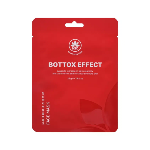 NSC маска тканевая д/лица ботокс эффект с морскими водорослями 22г