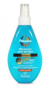 ФЛОРЕСАН молочко д/загара солнцезащитное SPF24 160мл 251