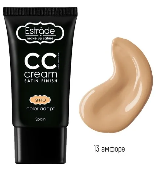 ESTRADE крем тональный сс cream satin finish т.13