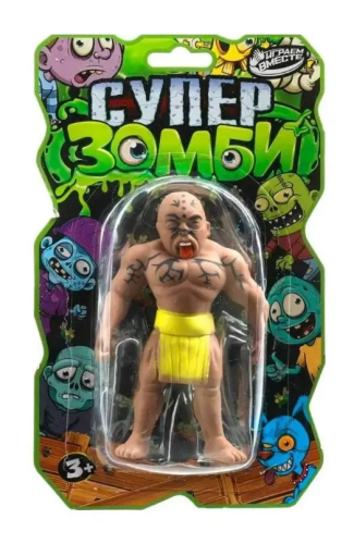 Игрушка тянучка монтстр боец 3*12шт SJ2366-RU