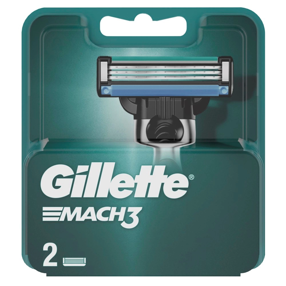 GILLETTE Mach3 кассеты сменные д/бритья муж. 2шт 665/369/603