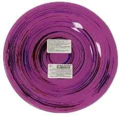 ДЕКОСТЕК Торнадо цв.фуксия-голубой тарелка сервировочная 19,5см 327/1-Н