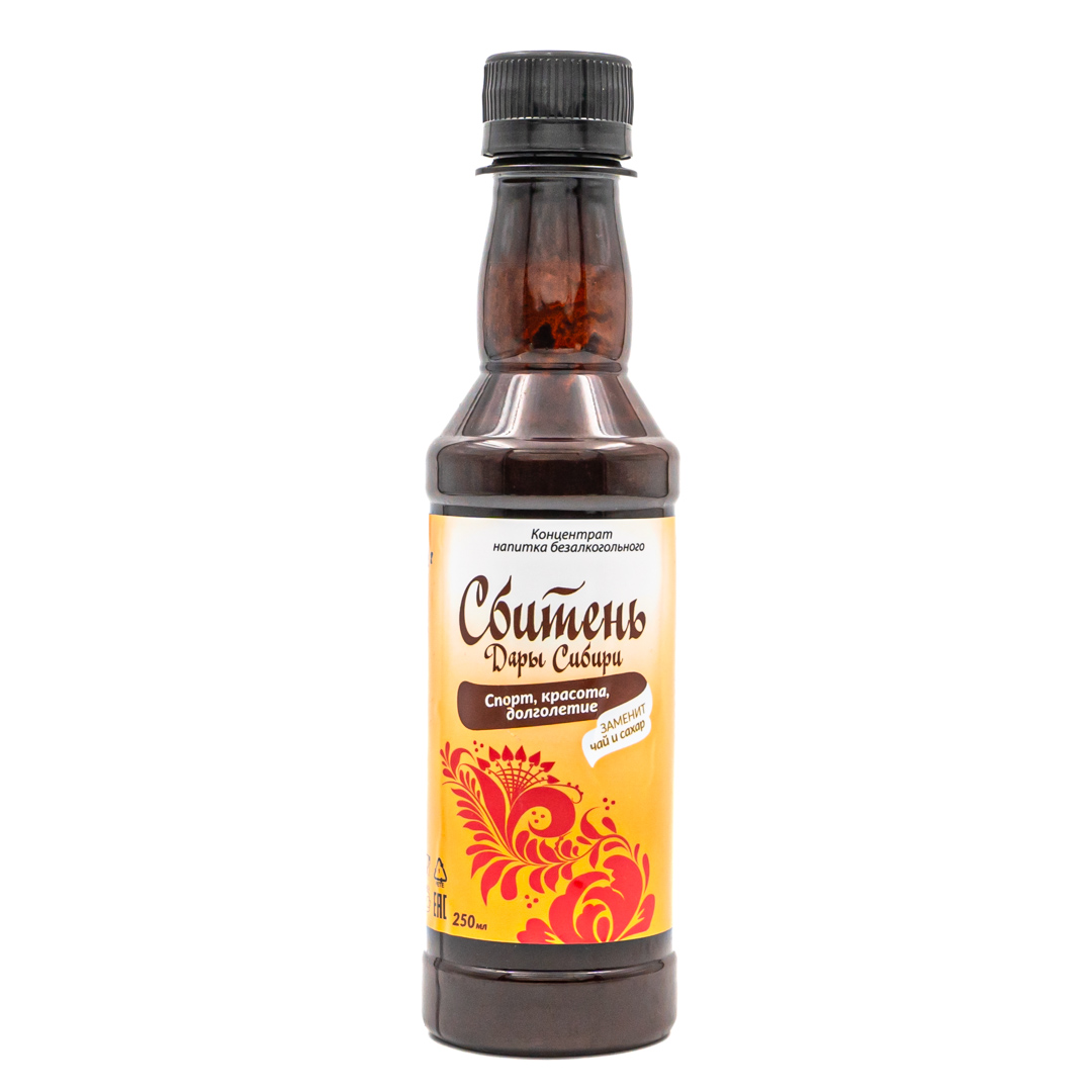 Сбитень Дары Сибири Спорт, красота, долголетие медово-кедровый с прополисом 250 мл, пл/б; 5