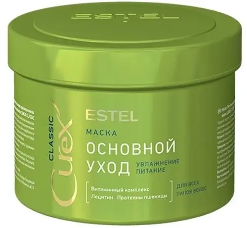 ESTEL CUREX classic маска д/волос основной уход 500мл